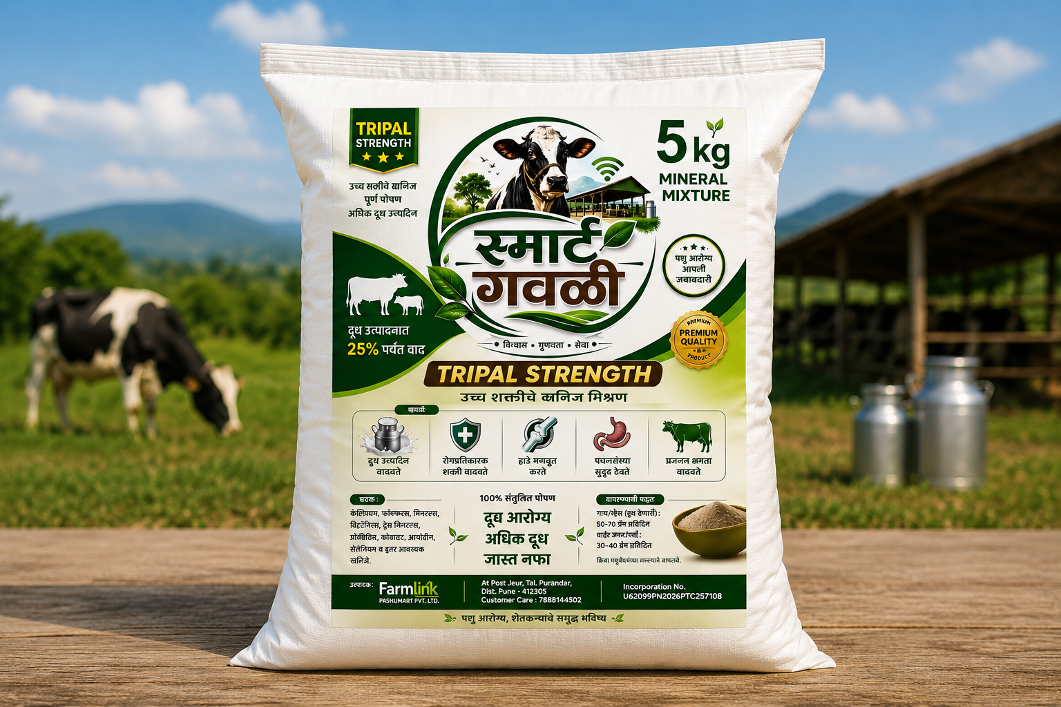स्मार्ट गवळी मिनरल मिश्रण (५ किलो)